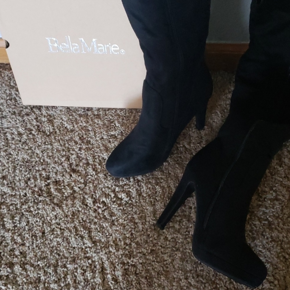 Knee high boots